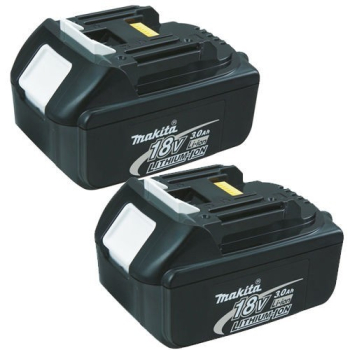 Makita BL1830X2 Paket von zwei BL1830 18V 3.0ah Li-Ion Batterien